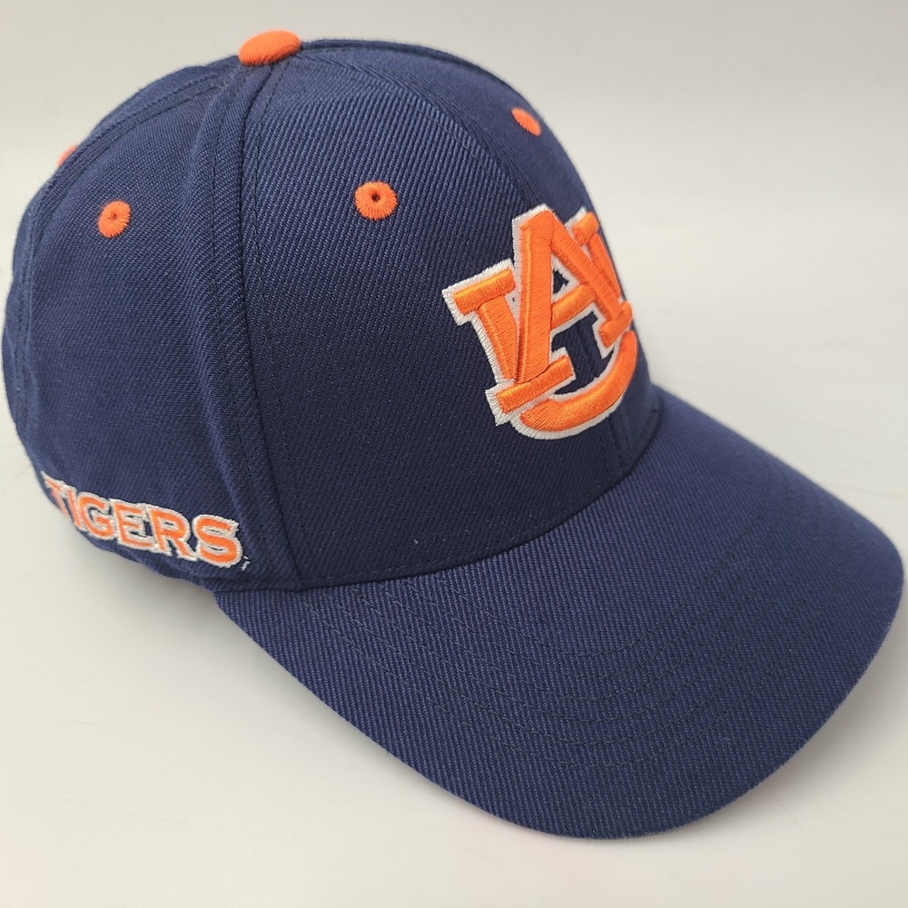 Auburn Tigers Hat Adjustable Top of the World Blue Orange Wool‎ Blend Men NCAA